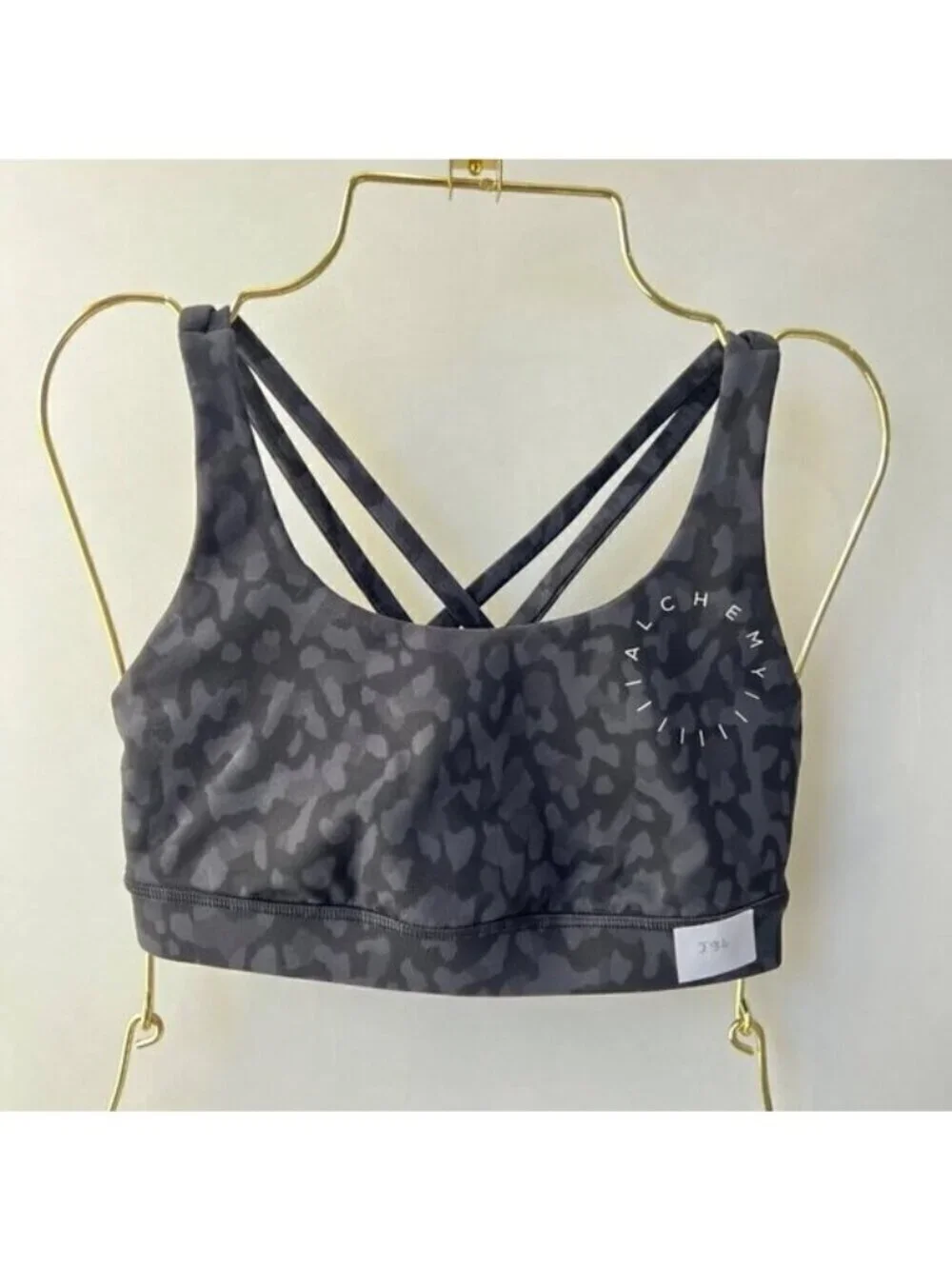 Lululemon energy bra black camo, Size 4 J94